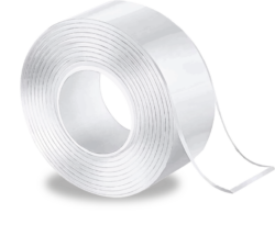 CINTA DOBLE CAPA NANOTEK 28MM X 3 MTS