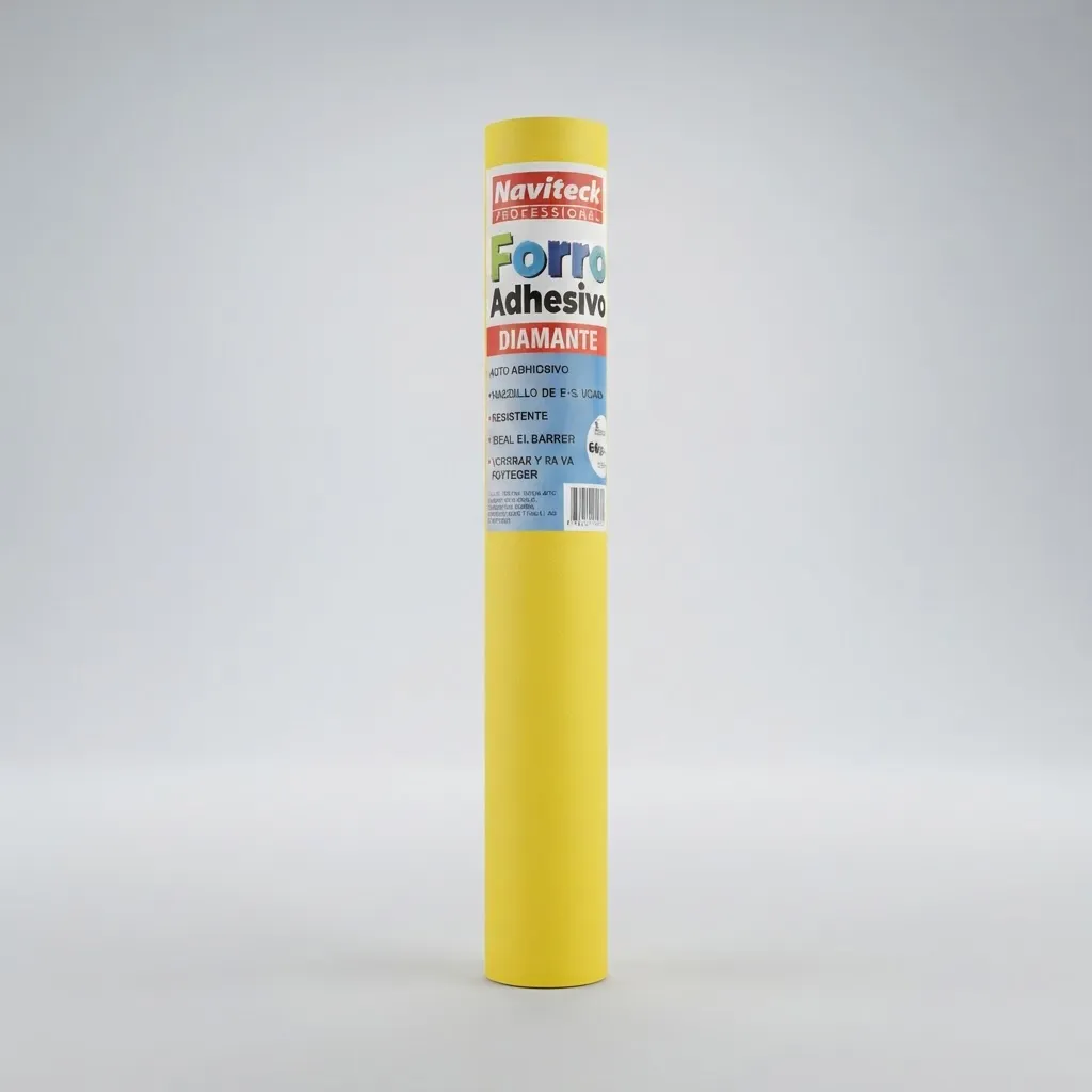 FORRO ADHESIVO AMARILLO 45 CMS. X 2 MTS.