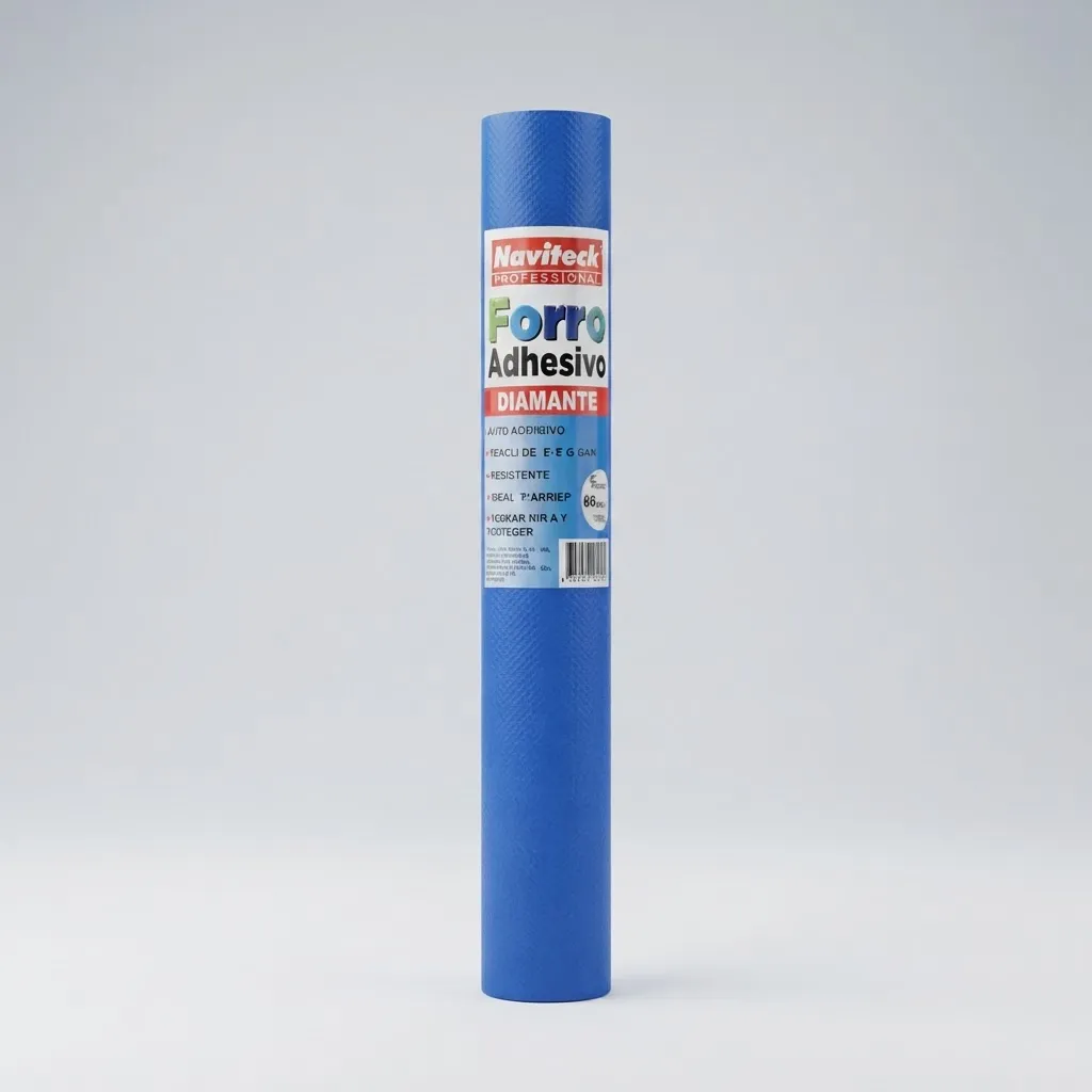 FORRO ADHESIVO COLOR AZUL 45 CMS. X 2.00 MTS.